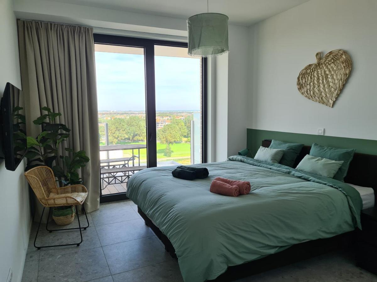 Central Park Tower Sea View Residence With Pool And Gym Ostenda Esterno foto