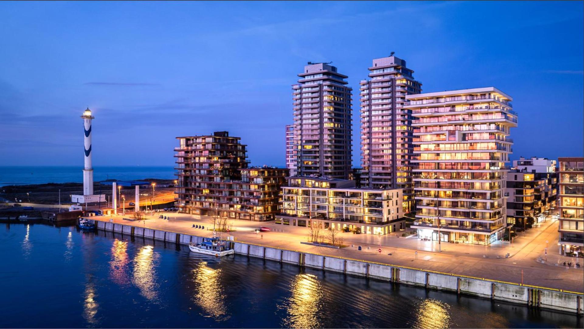 Central Park Tower Sea View Residence With Pool And Gym Ostenda Esterno foto
