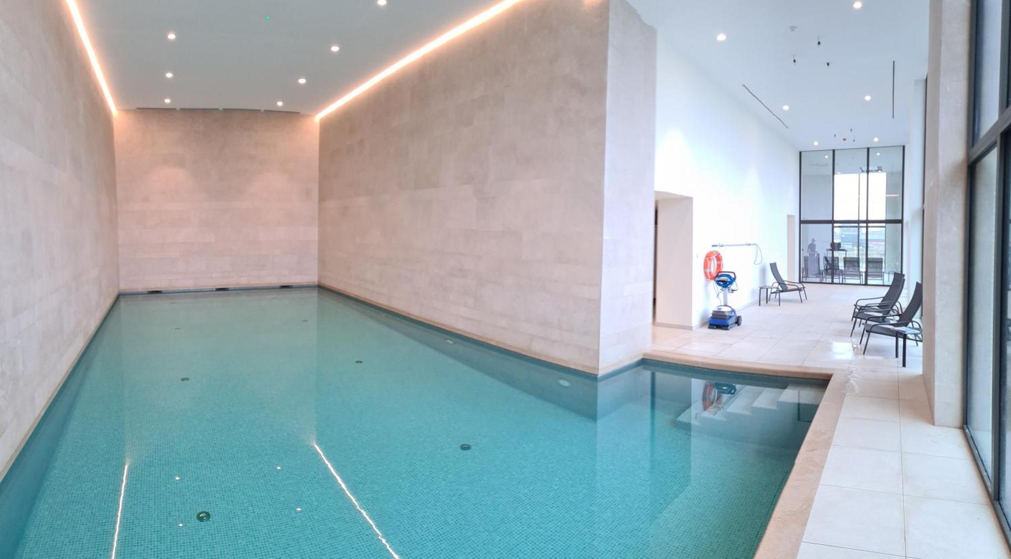 Central Park Tower Sea View Residence With Pool And Gym Ostenda Esterno foto